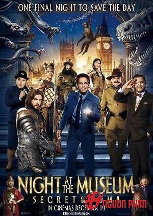 Đêm Tối Ở Viện Bảo Tàng 3: Bí Mật Hầm Mộ (2014)