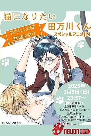 Neko Ni Naritai Tamagawa-Kun