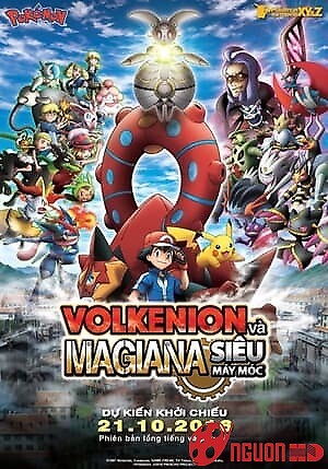Pokemon Movie 19: Volkenion Và Magiana Siêu Máy Móc