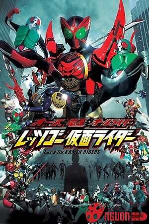 Tất Cả Tiến Lên Nào Các Kamen Rider