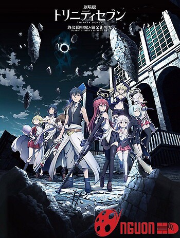 Trinity Seven Movie 1: Eternity Library To Alchemic Girl