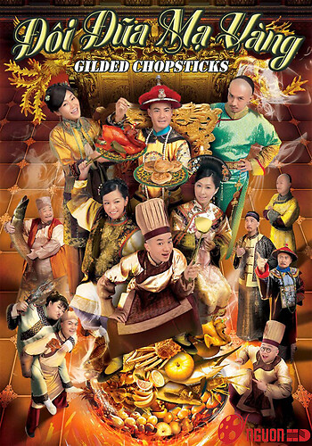 Đôi Đũa Mạ Vàng
