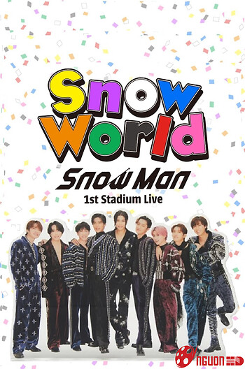 Snow Man 1St Stadium Live Snow World